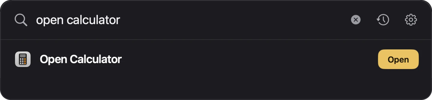 PinSet offering to open Calculator